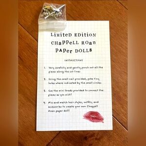 👄 Chappell Roan Paper Dolls Limited Edition Good Luck Babe